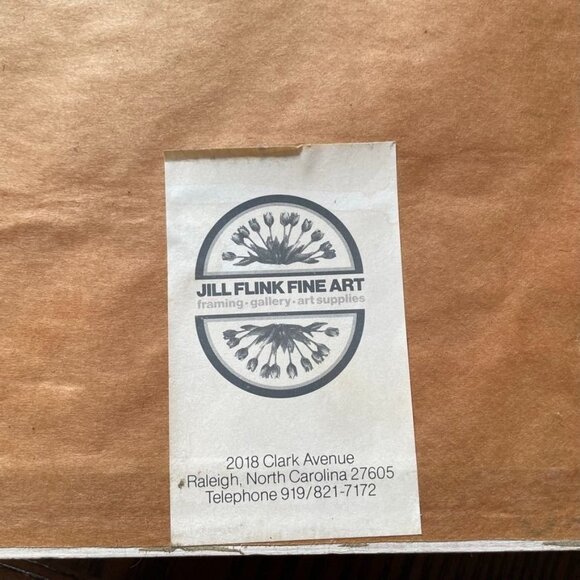 Martha Hinson Framed Matted Wall Art Eye A Peel Signed Limited Print 241 350 u - Picture 3 of 6